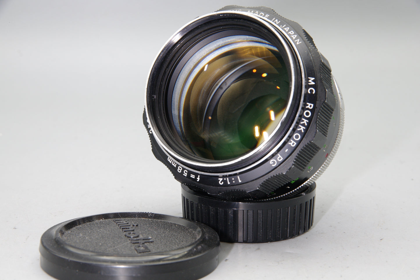 Minolta MC Rokkor-PG 58mm f/1.2 Lens - MD Mount - Ultra Fast