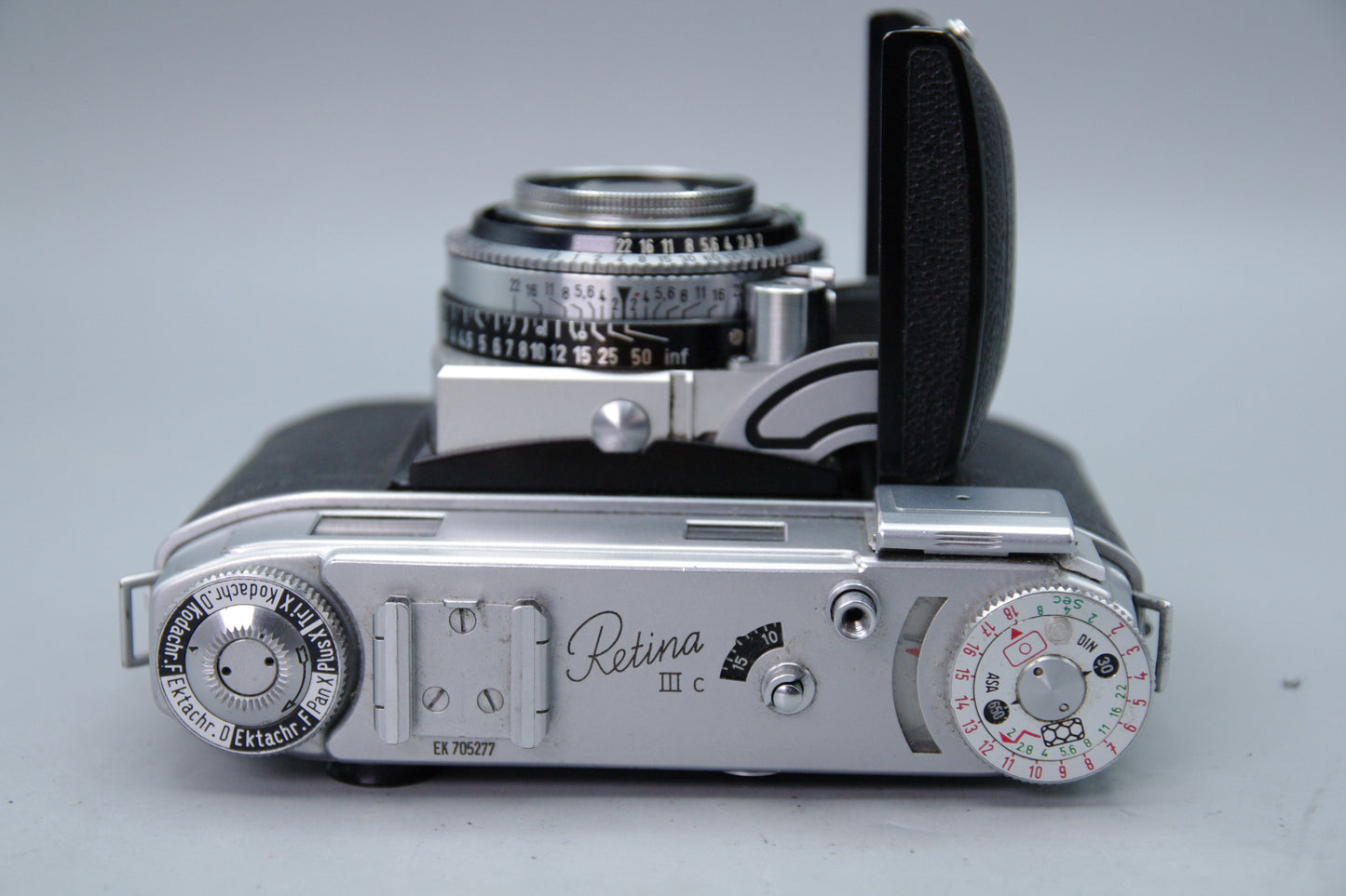 Kodak Retina IIIc Folding Rangefinder Camera with 50mm F/2 Lens - PLS Read