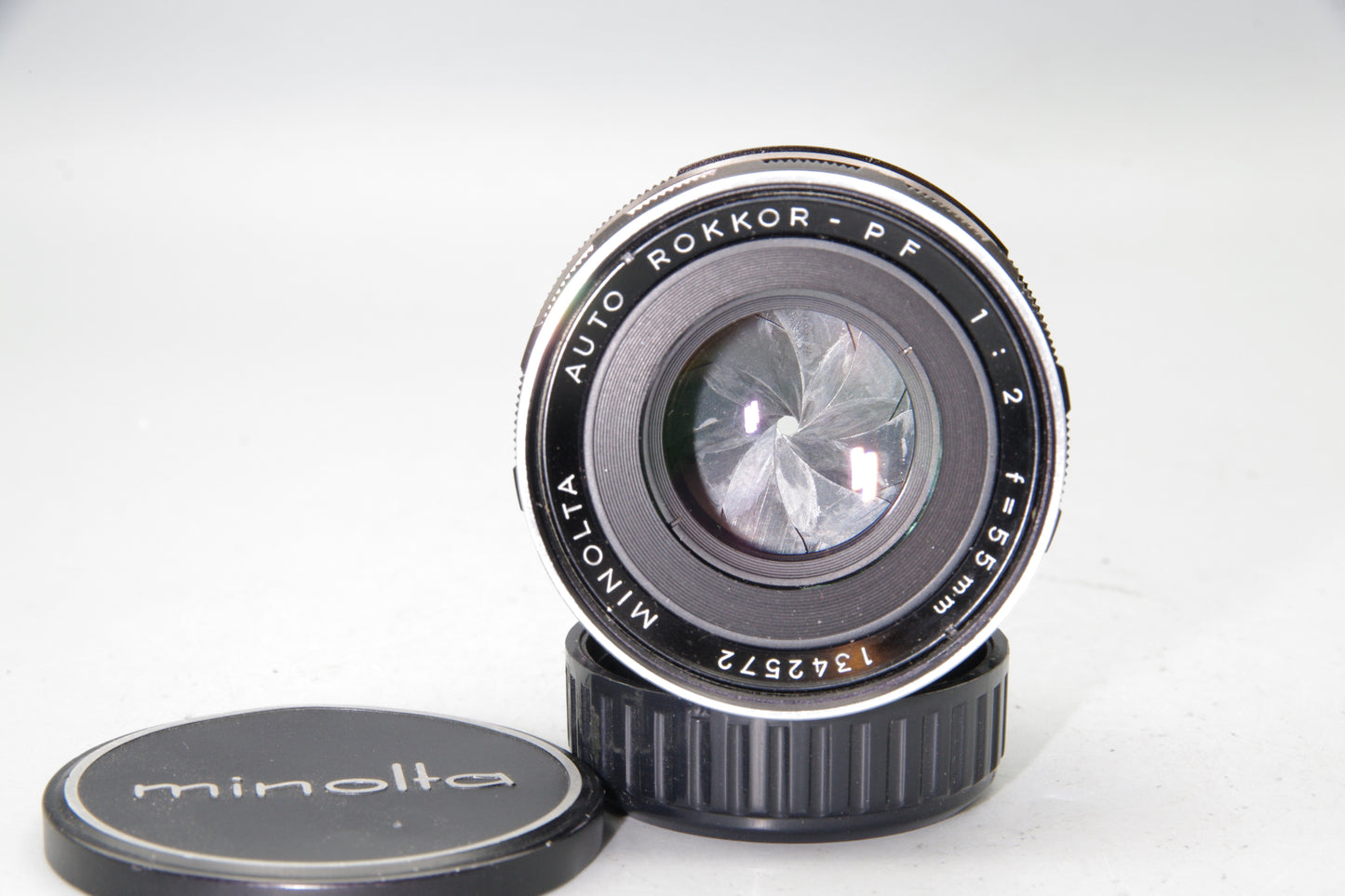 Minolta Auto Rokkor-PF 55mm f/2 Lens – SR Mount – Manual Focus - VGC