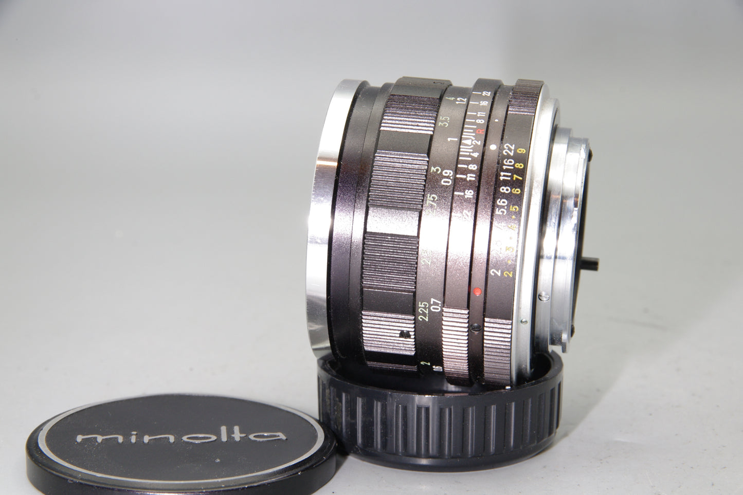 Minolta Auto Rokkor-PF 55mm f/2 Lens – SR Mount – Manual Focus - VGC