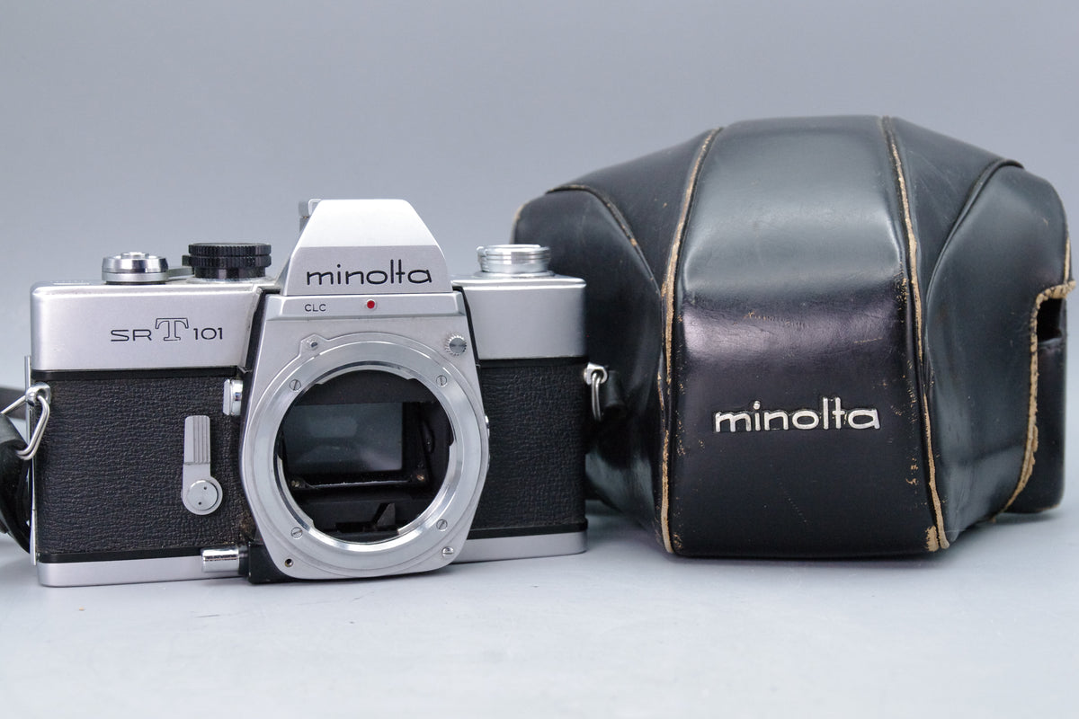 Minolta SR‑T 101 35mm SLR – Shutter & Meter Working – VGC