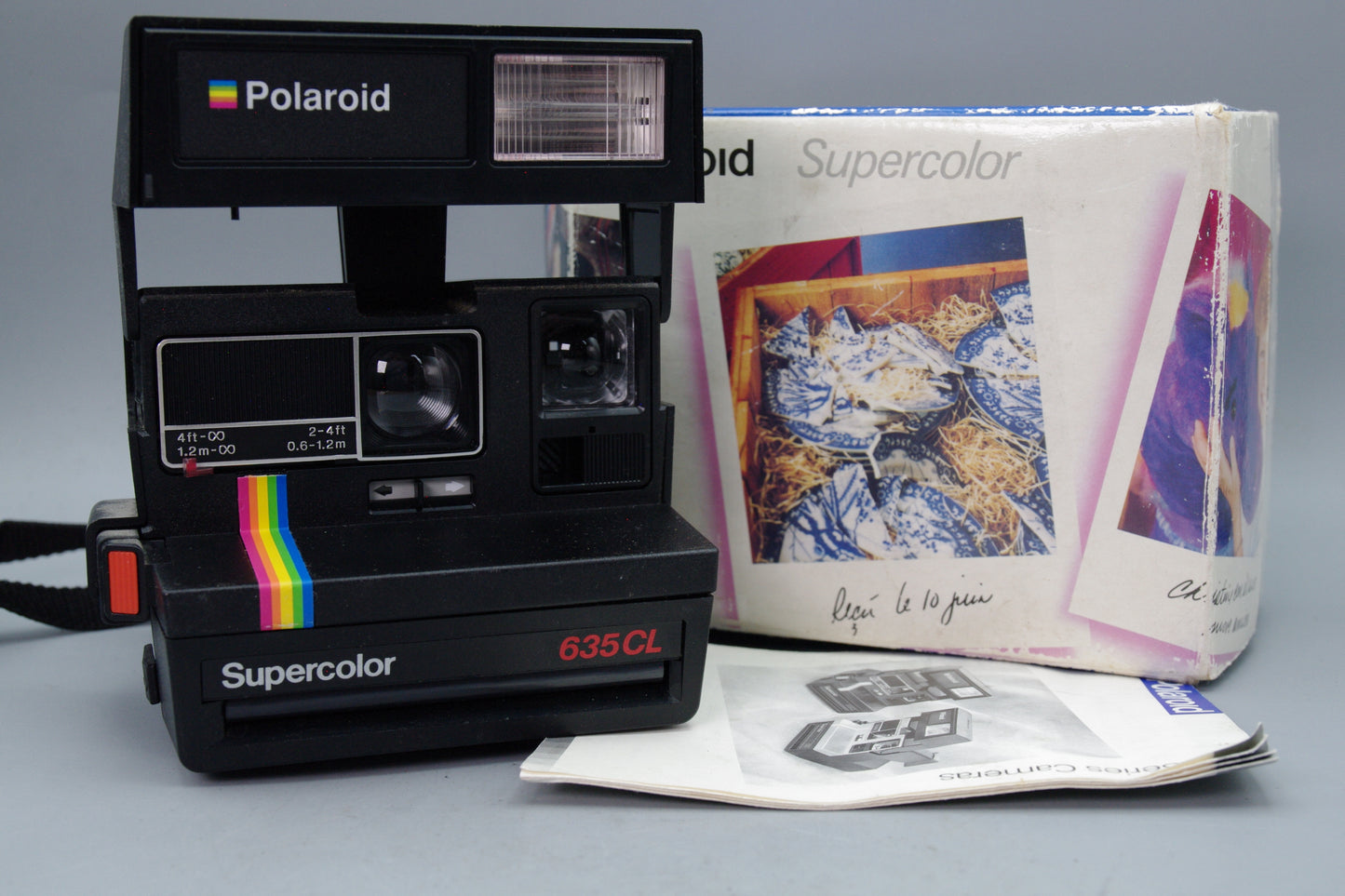Polaroid Supercolor 635CL – Boxed – Film Tested – Very Good Condition