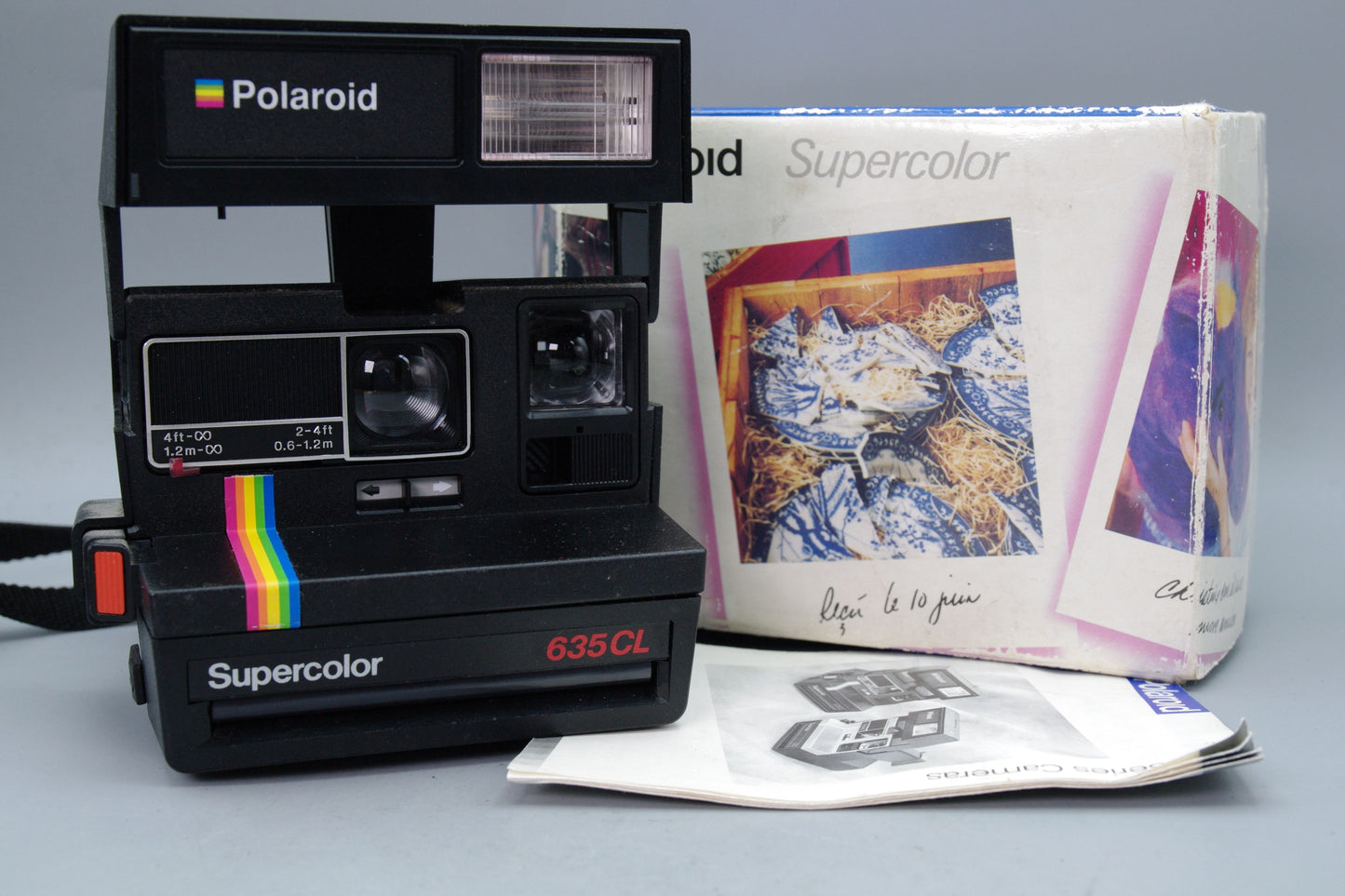 Polaroid Supercolor 635CL – Boxed – Film Tested – Very Good Condition