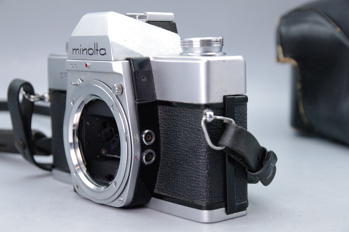 Minolta SR‑T 101 35mm SLR – Shutter & Meter Working – VGC