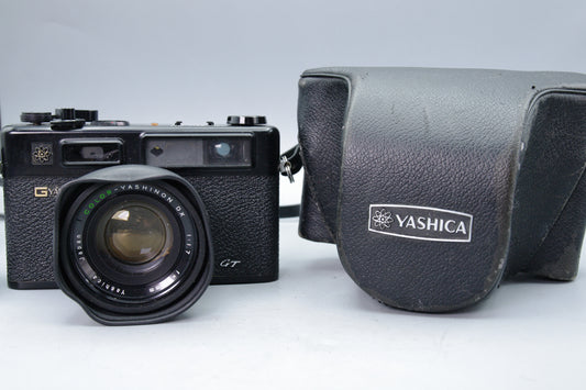 Yashica Electro 35 GT 35mm Rangefinder– 45mm F/1.7 – Tested, VGC & Case