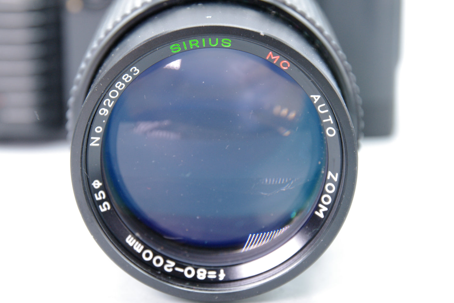 Canon T70 35mm SLR with Sirius 80–200mm Lens – Tested – Very Good Condition