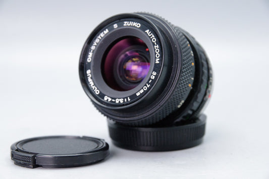 Olympus S Zuiko 35-70mm f/3.5-4.5 Zoom Lens OM Mount – Tested, Very Good