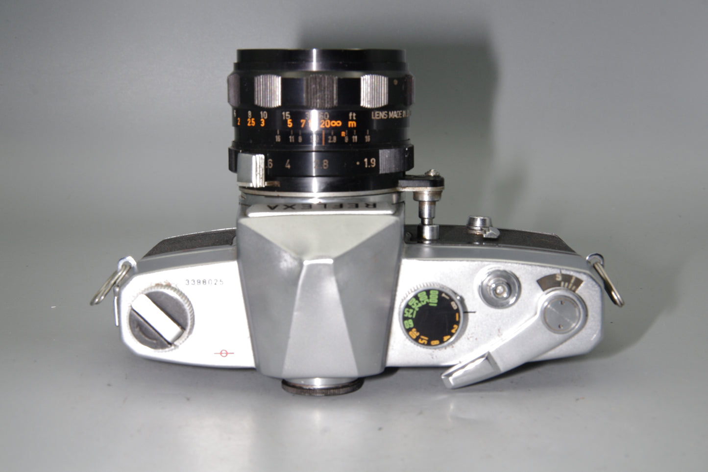 Reflexa Single Lens Reflex Camera + Canon 50mm f/1.9 Lens in Exakta Mount