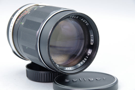 Soligor Tele‑Auto 135mm f/2.8 Lens – M42 Mount – Tested – Excellent Condition