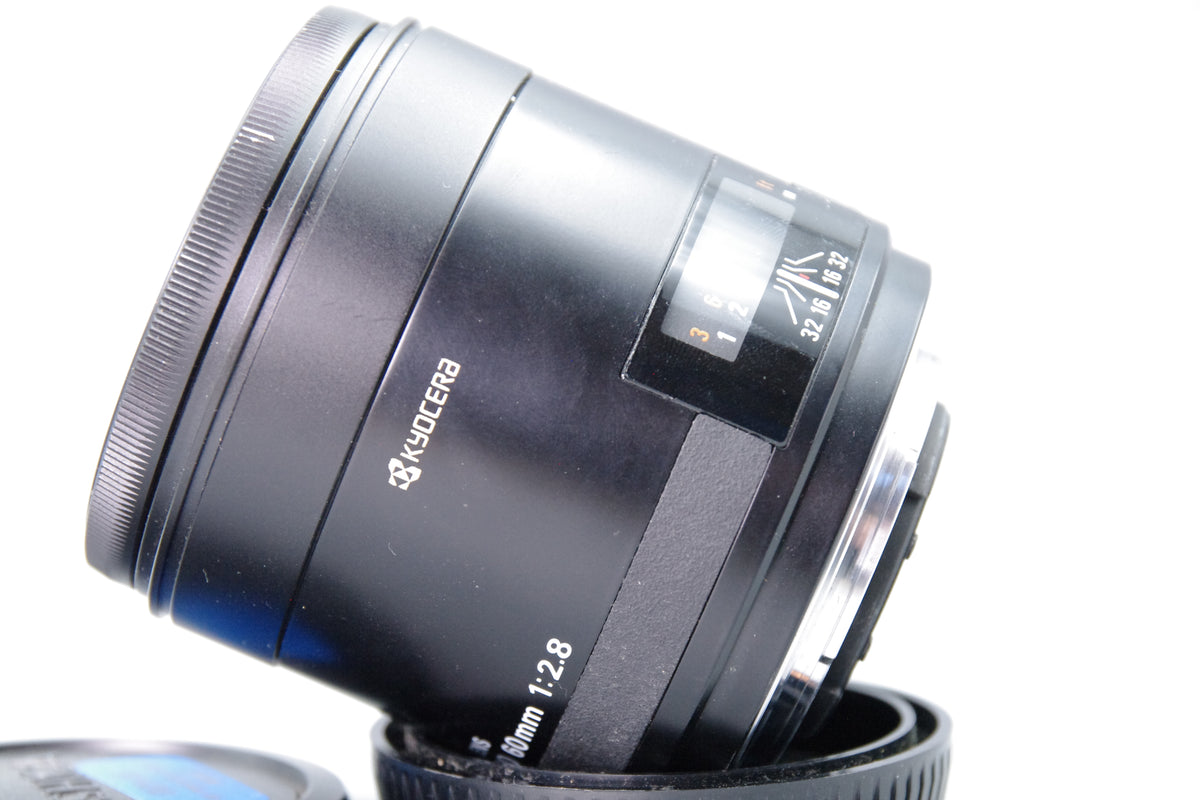 Yashica 60mm f/2.8 AF Macro  Lens – Yashica AF Mount – Excellent
