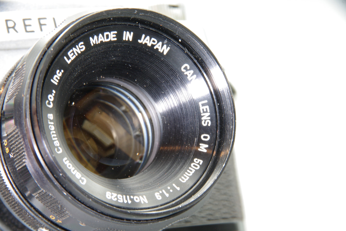 Reflexa Single Lens Reflex Camera + Canon 50mm f/1.9 Lens in Exakta Mount