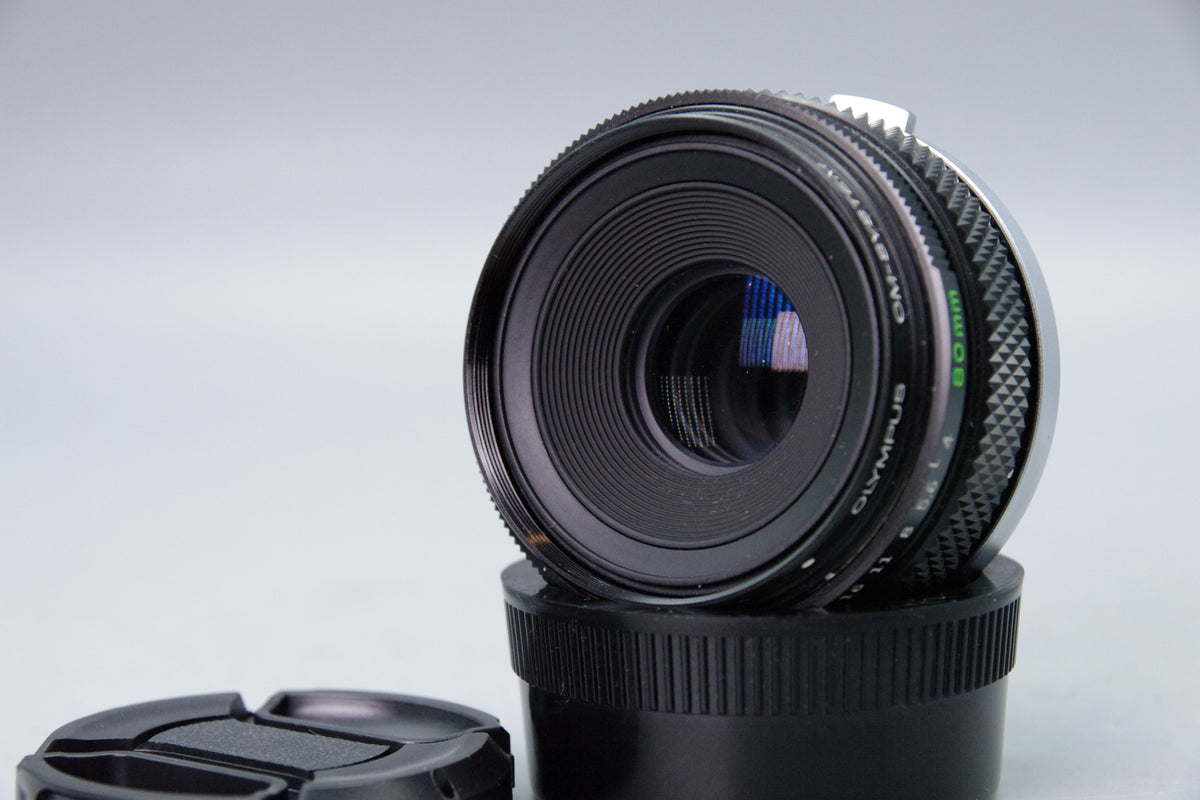 Olympus Zuiko Auto-Macro 80mm f4 Lens OM Mount Bellows Lens Excellent