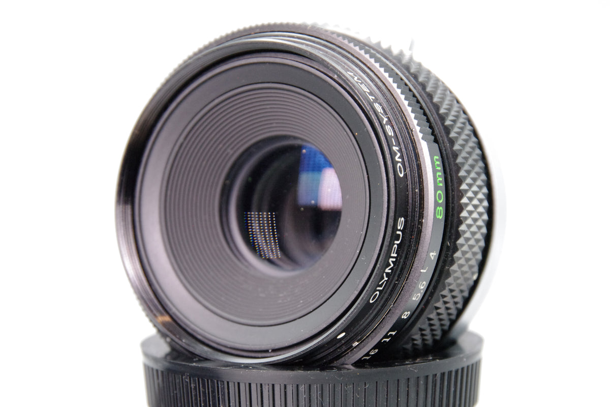 Olympus Zuiko Auto-Macro 80mm f4 Lens OM Mount Bellows Lens Excellent