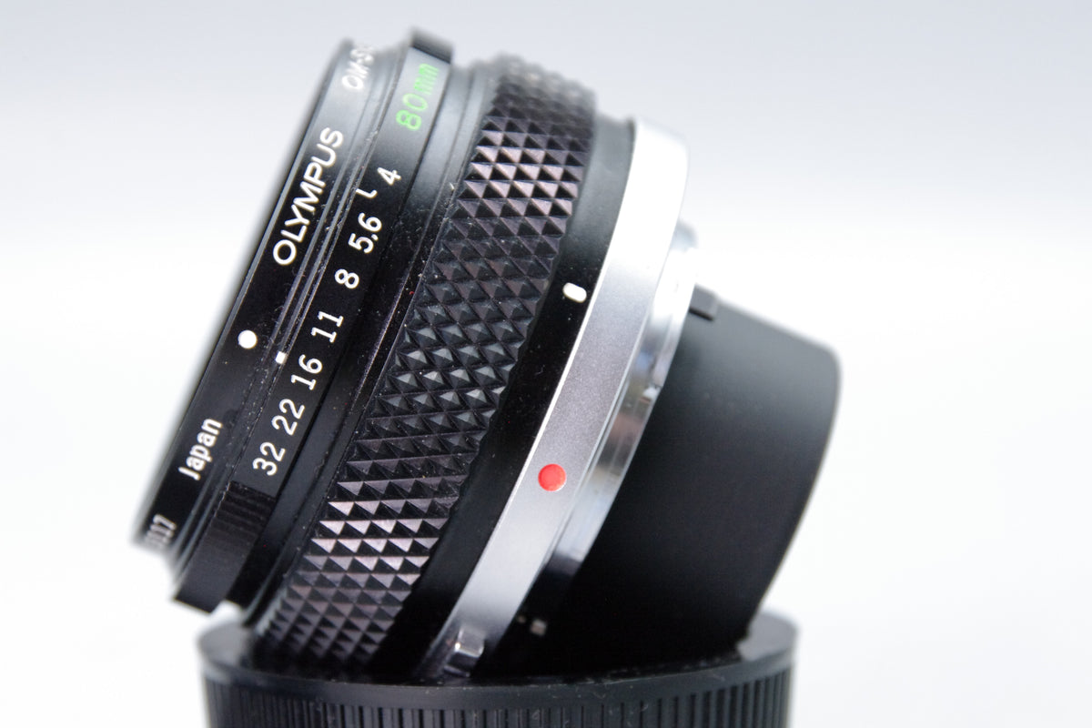 Olympus Zuiko Auto-Macro 80mm f4 Lens OM Mount Bellows Lens Excellent