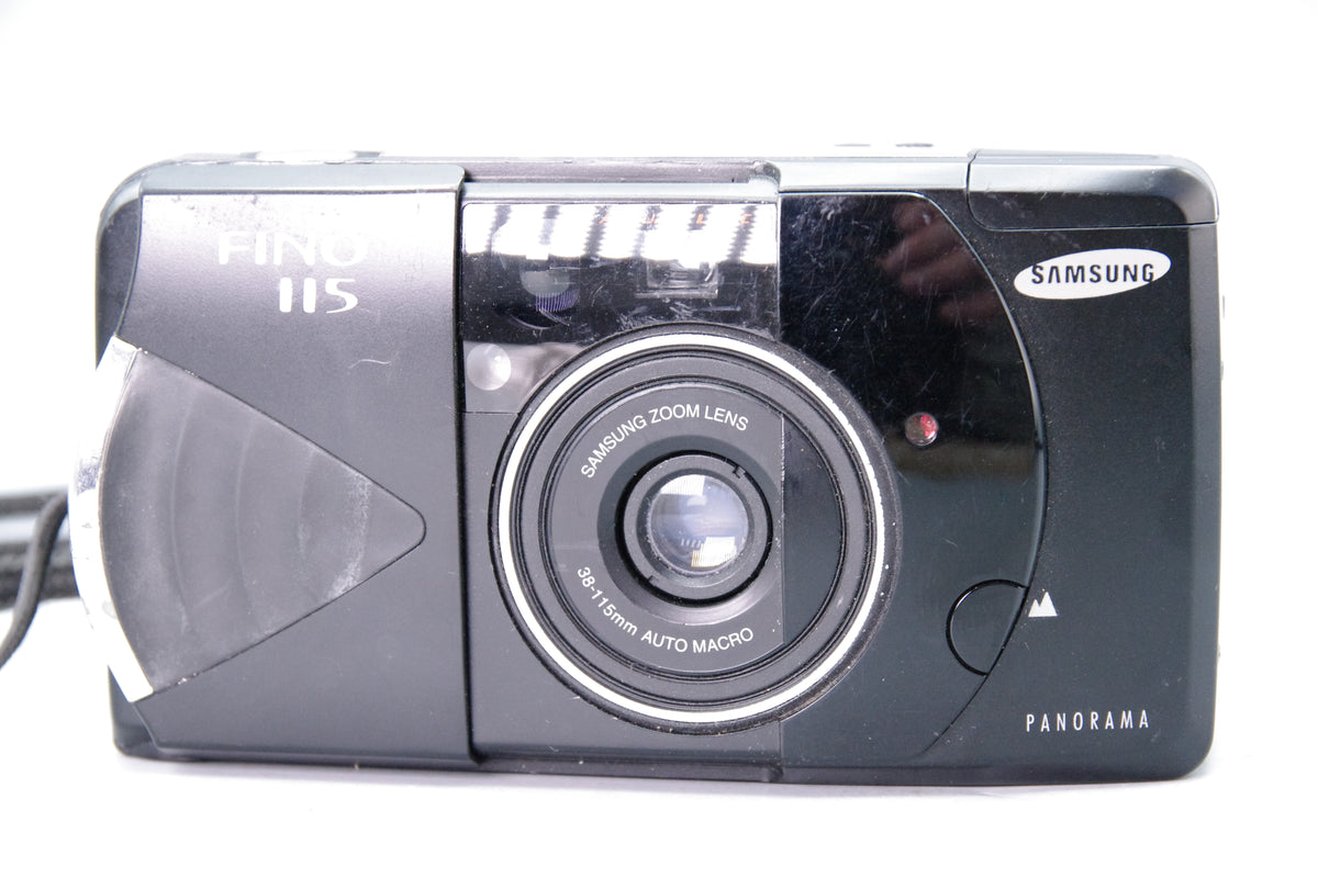 Samsung Fino 115 Panorama 35mm Point and Shoot Film Camera Excellent