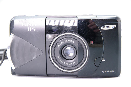 Samsung Fino 115 Panorama 35mm Point and Shoot Film Camera Excellent
