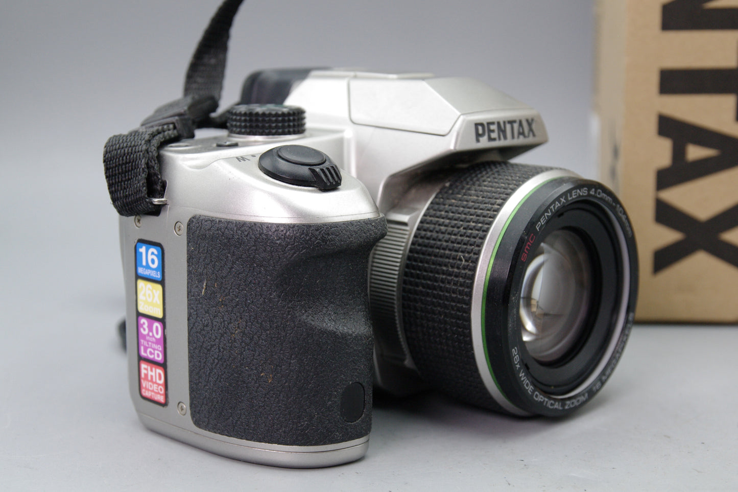 Pentax X‑5 Digital Camera – Boxed – Tested – S/C 1968 – Very Good Condition