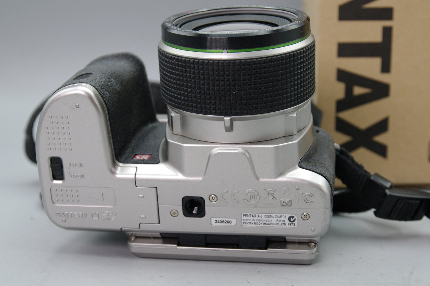 Pentax X‑5 Digital Camera – Boxed – Tested – S/C 1968 – Very Good Condition
