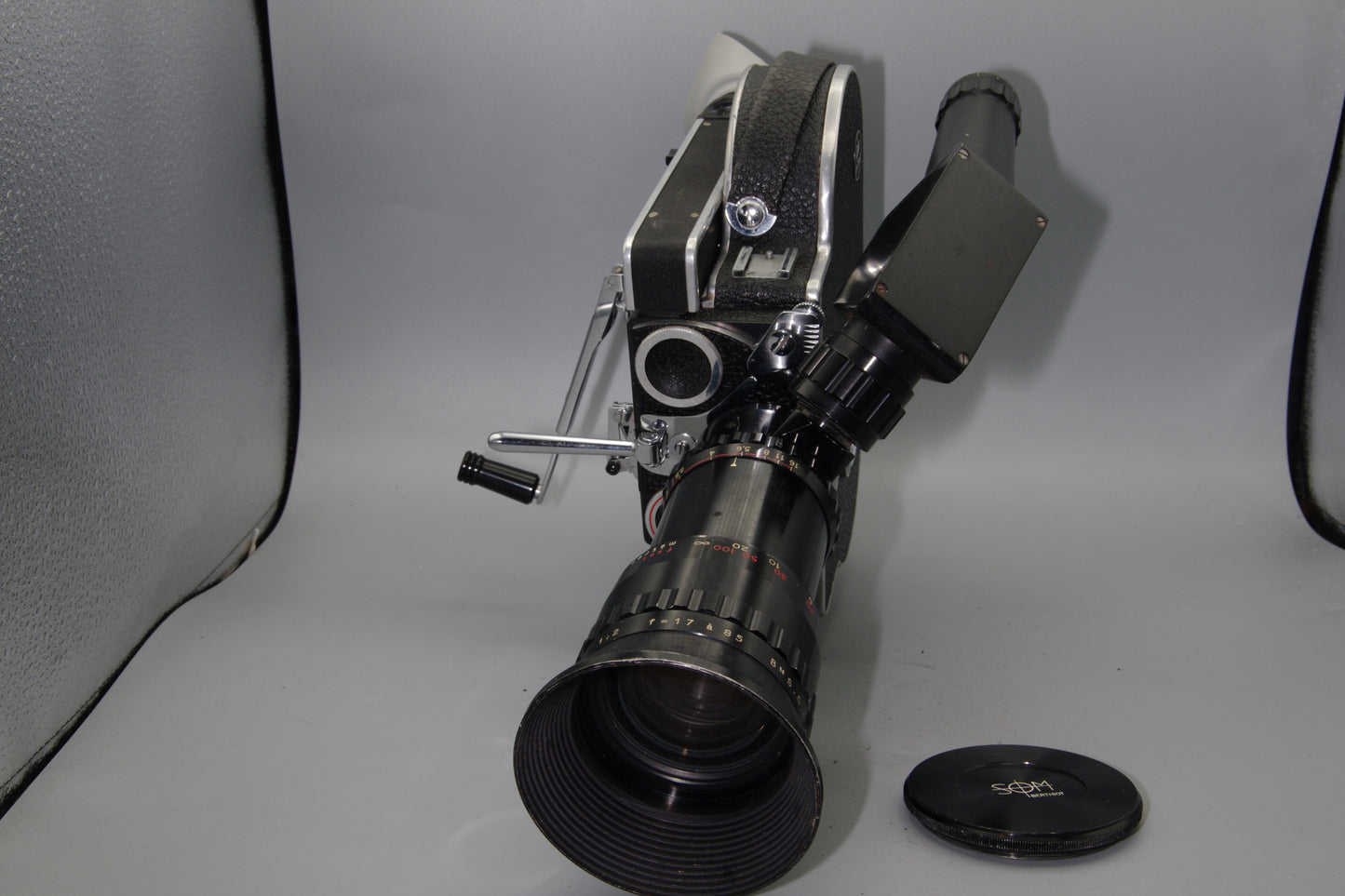 Bolex H‑16 Reflex 16mm Camera + Pan Cinor 17–85mm Lens – Very Good Condition