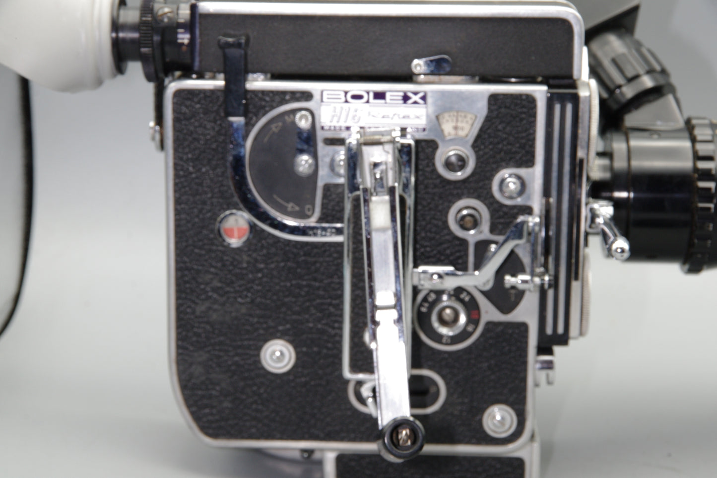 Bolex H‑16 Reflex 16mm Camera + Pan Cinor 17–85mm Lens – Very Good Condition