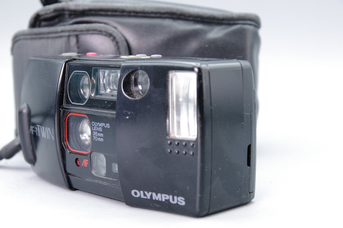 Olympus AF‑1 Twin 35mm Compact Camera – Tested & Working – VGC