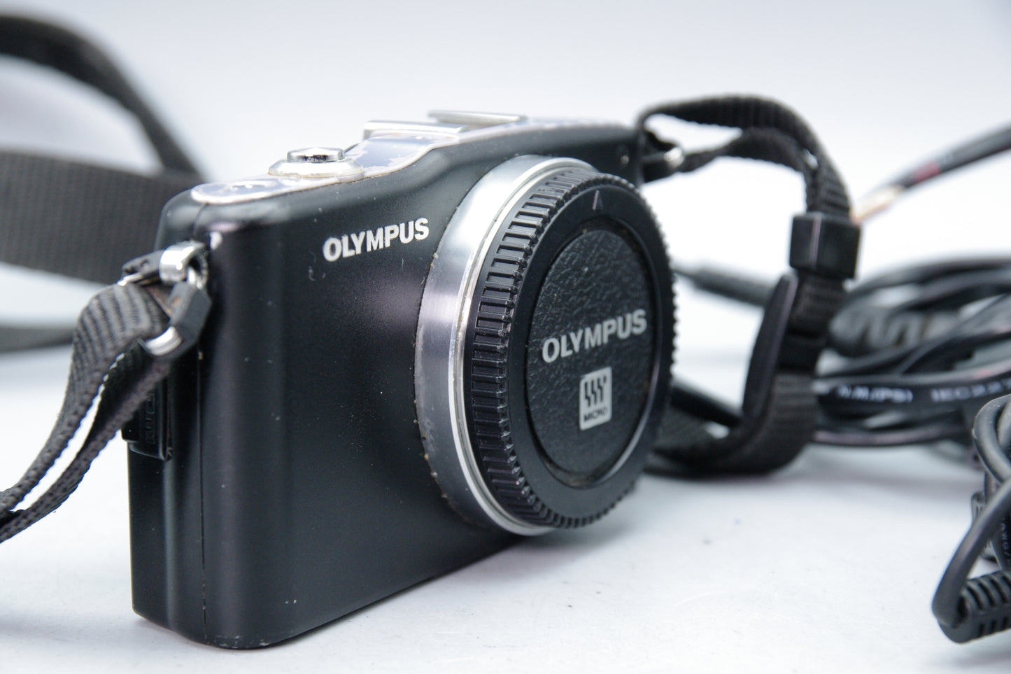 Olympus PEN Mini E‑PM1 12.3MP M4/3 Digital Camera – Tested & Working