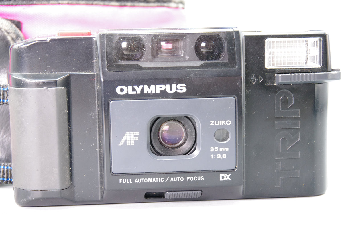 Olympus Trip AF MD 35mm Point and Shoot Film Camera Very Good