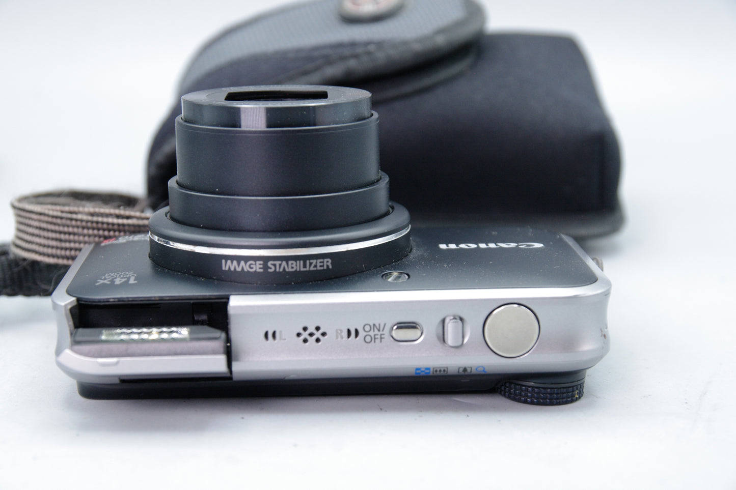 Canon PowerShot SX210 IS 14MP Compact Camera 14x Zoom HD - Tested and Working