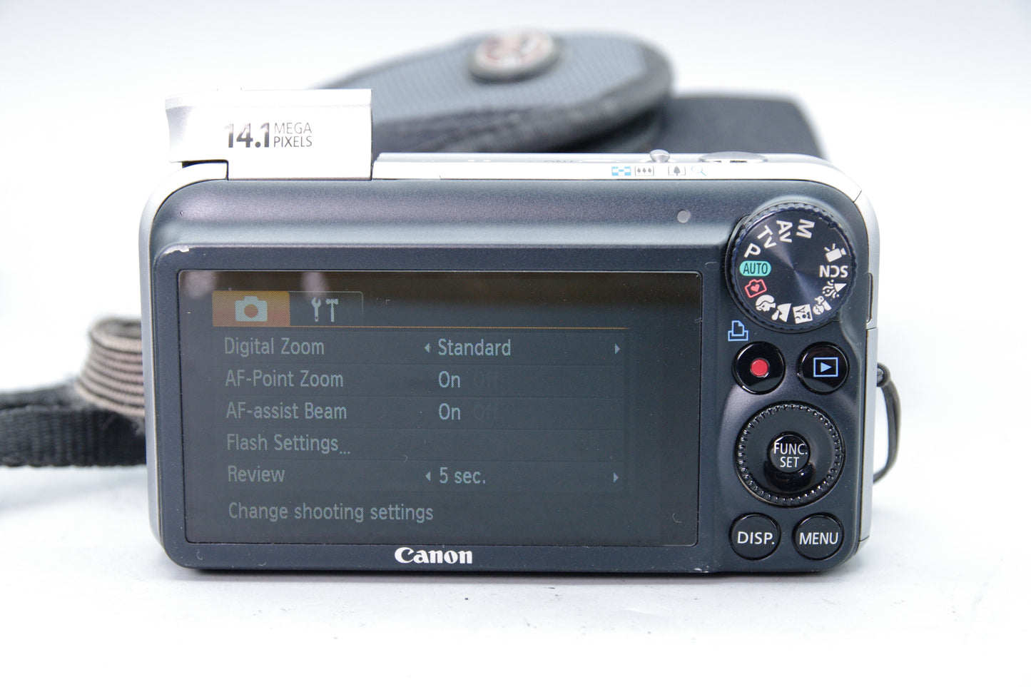 Canon PowerShot SX210 IS 14MP Compact Camera 14x Zoom HD - Tested and Working