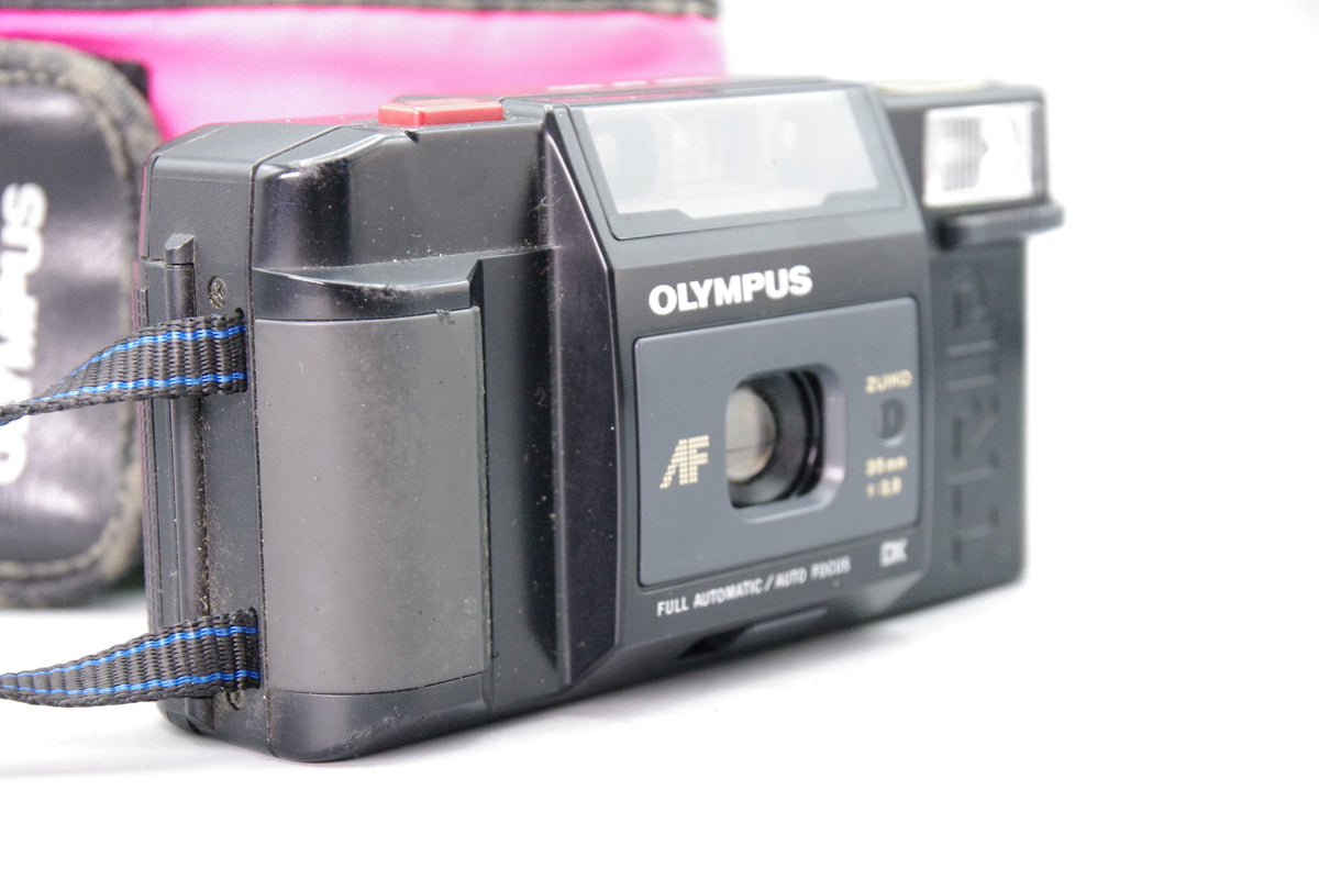 Olympus Trip AF MD 35mm Point and Shoot Film Camera Very Good