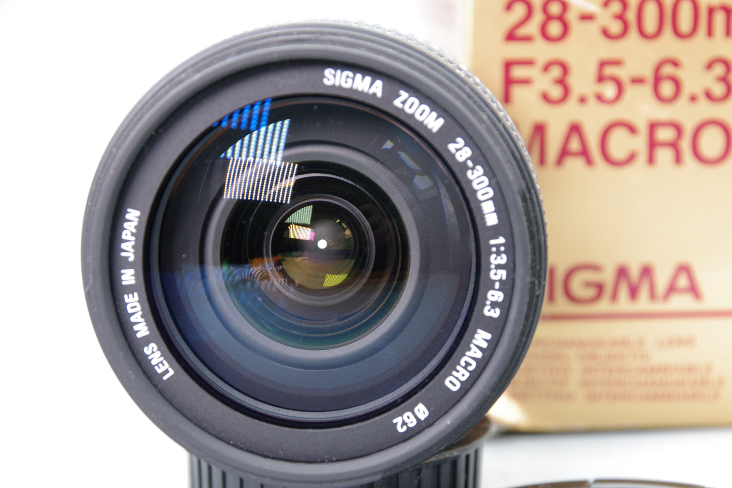 Sigma 28–300mm F/3.5–6.3 D Lens – Nikon F Mount – Boxed – Very Good Condition