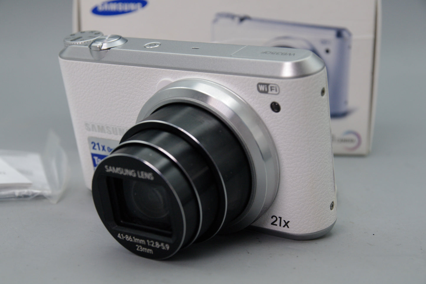 Samsung WB350F 16.3MP Smart Camera – White – Boxed – Excellent Condition