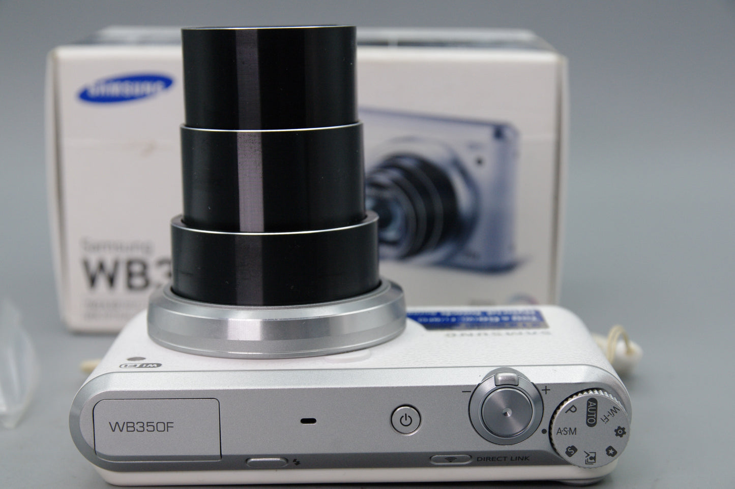 Samsung WB350F 16.3MP Smart Camera – White – Boxed – Excellent Condition