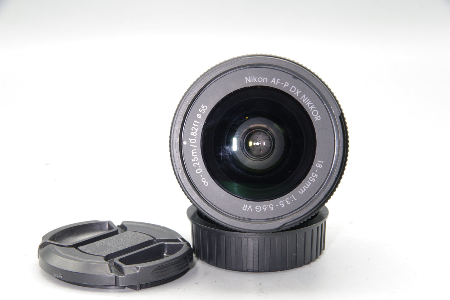 Nikon AF-P 18-55mm f3.5-5.6G DX VR Zoom Lens Nikon F Mount Excellent