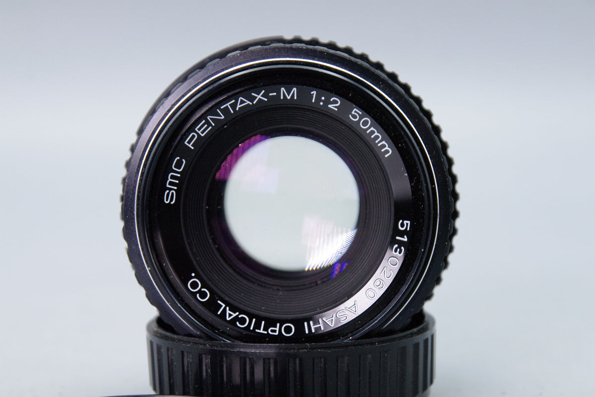 Pentax‑M SMC 50mm f2 Lens Pentax K Mount Manual Focus  Excellent