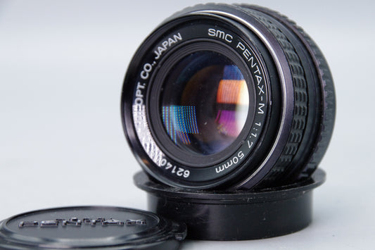 SMC Pentax‑M 50mm f1.7 Lens – Pentax K Mount – Manual Focus – Excellent