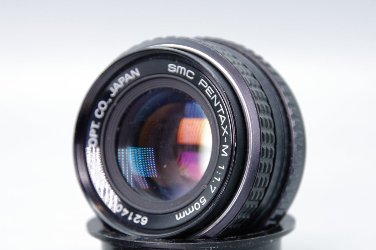 SMC Pentax‑M 50mm f1.7 Lens – Pentax K Mount – Manual Focus – Excellent