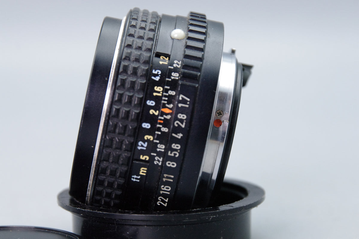 SMC Pentax‑M 50mm f1.7 Lens – Pentax K Mount – Manual Focus – Excellent
