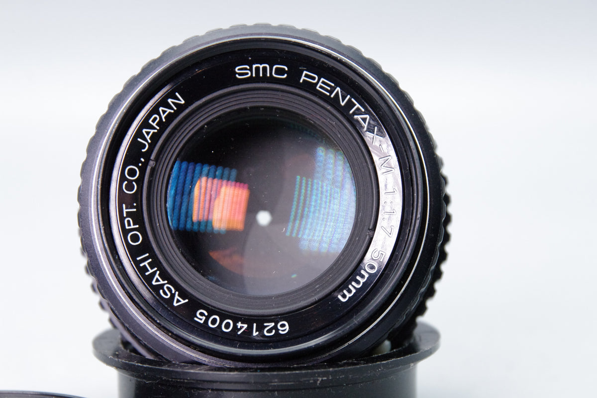 SMC Pentax‑M 50mm f1.7 Lens – Pentax K Mount – Manual Focus – Excellent