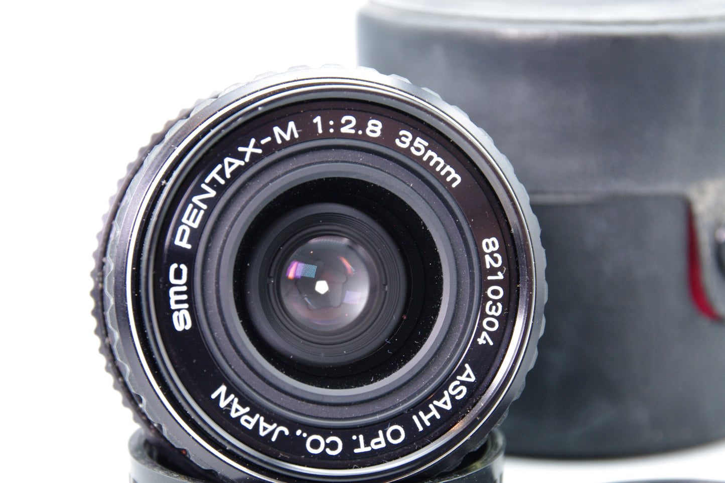 SMC Pentax‑M 35mm F/2.8 Lens – Pentax K Mount – Caps &amp; Case – VGC