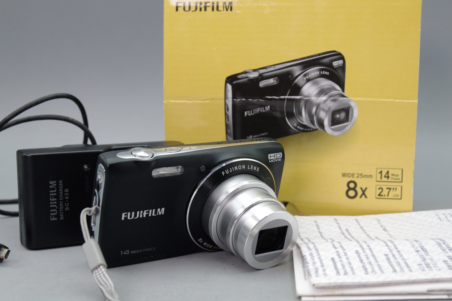 Fujifilm FinePix JZ110 14MP Digital Camera – Boxed – Tested – Very Good Condition