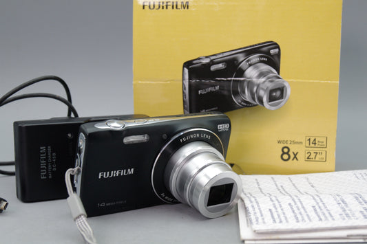Fujifilm FinePix JZ110 14MP Digital Camera – Boxed – Tested – Very Good Condition