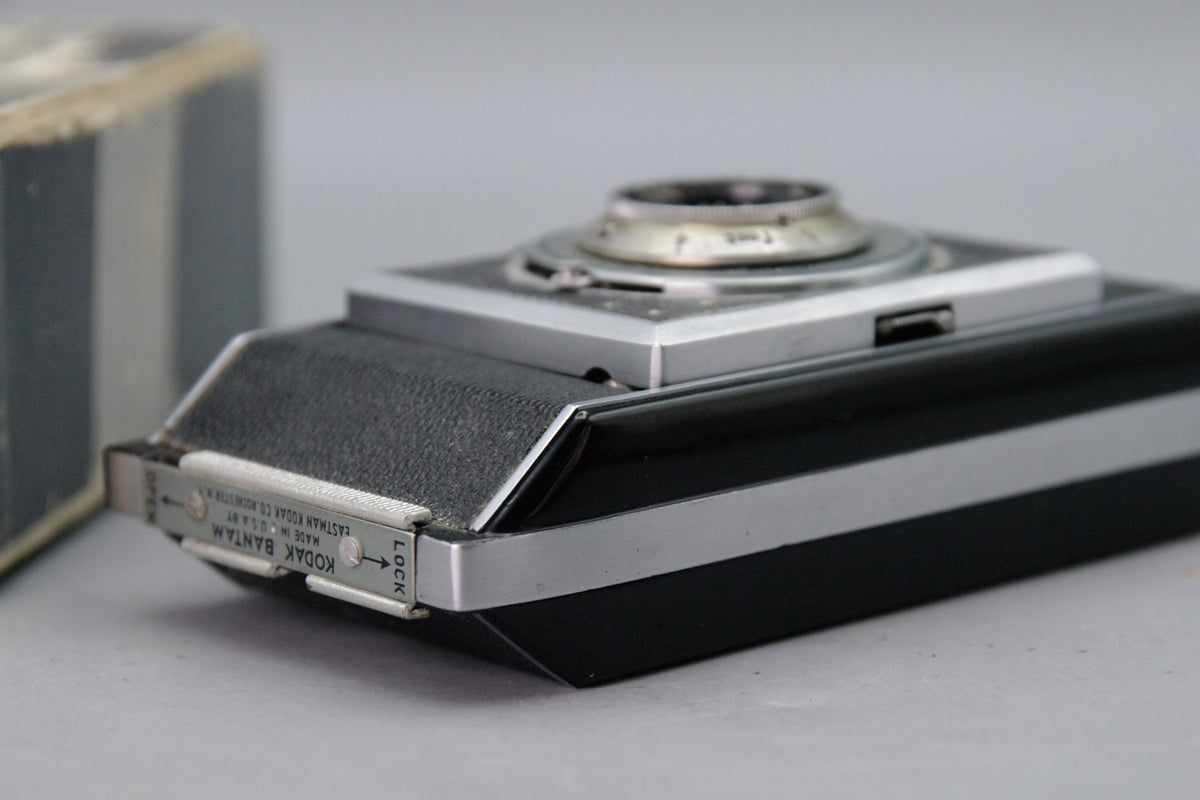 Kodak Bantam Special 828 Folding Camera 47mm f4.5 Lens Boxed Very Good