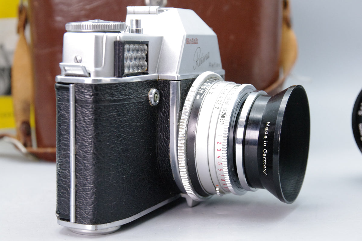 Kodak Retina Reflex Vintage Full Kit with Case – 50/2, 35/4 & 135/4 Lenses