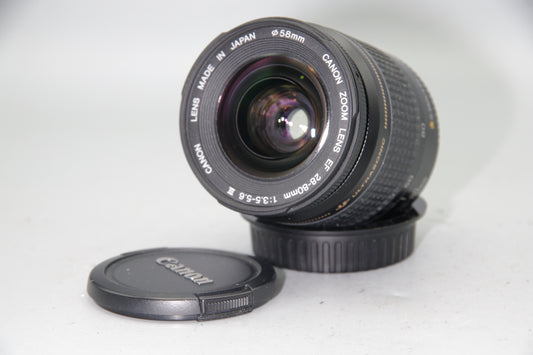 Canon EF 28–80mm f/3.5–5.6 III USM Zoom Lens for EOS DSLR Tested Excellent