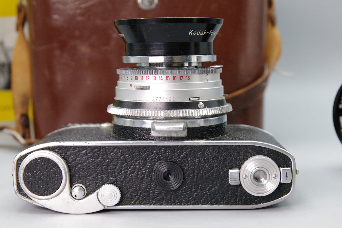Kodak Retina Reflex Vintage Full Kit with Case – 50/2, 35/4 & 135/4 Lenses