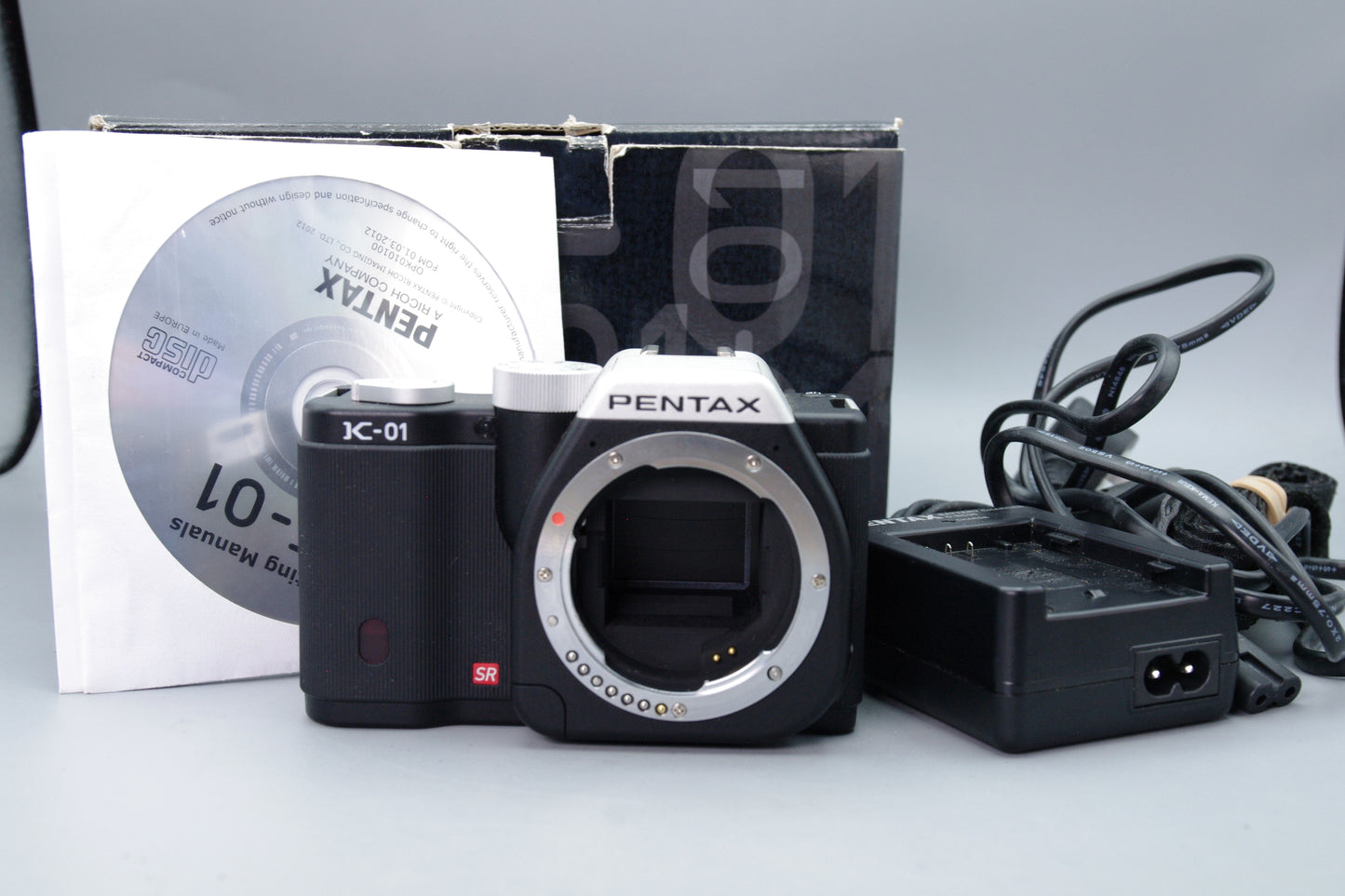 Pentax K‑01 Digital Camera – Boxed – Excellent – Marc Newson - S/C 1571