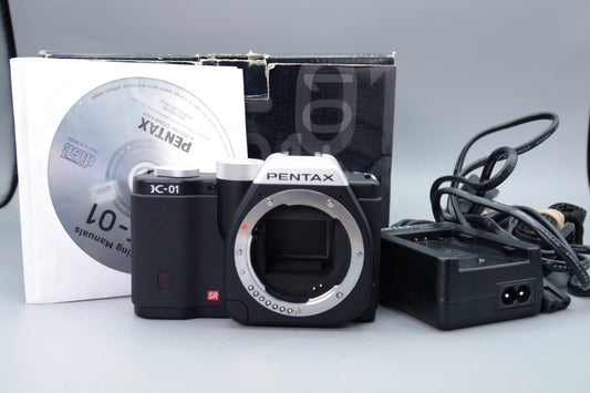Pentax K‑01 Digital Camera – Boxed – Excellent – Marc Newson - S/C 1571