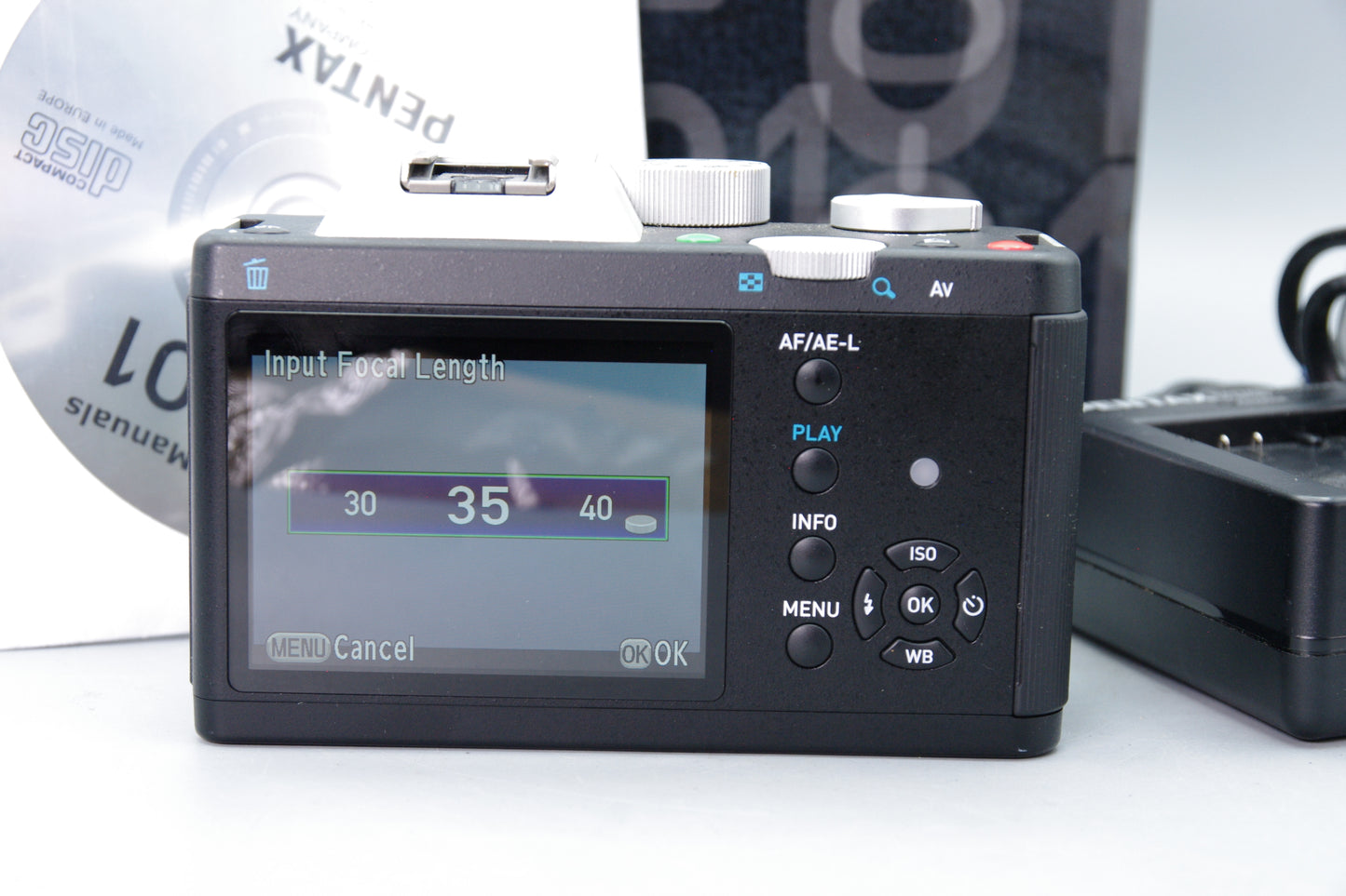 Pentax K‑01 Digital Camera – Boxed – Excellent – Marc Newson - S/C 1571