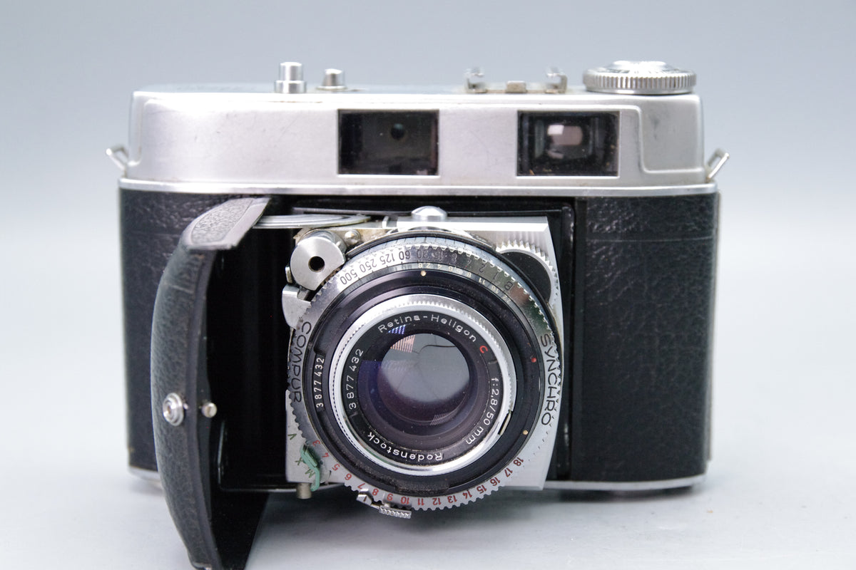 Kodak Retina IIC Type 029 Rangefinder Camera – Heligon 50mm f/2.8 Lens - VGC